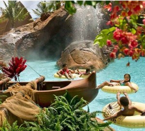 Discover a family paradise with a touch of Magic at Disney's Aulani Resort & Spa. Relax in a tropical paradise, seek adventure on this beautiful Hawaiian island and immerse yourself in the local culture, entertainment and food. Aulani has something the whole family will love