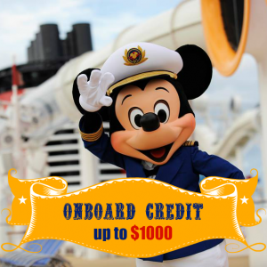 Exclusive special offer get an onboard credit when you book your Disney Cruise with Magic Family Travel
