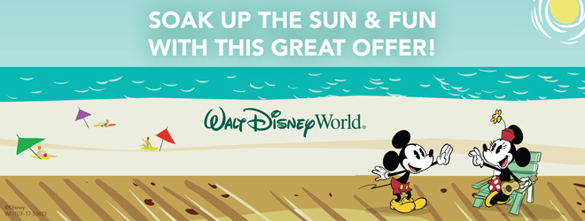 Walt Disney World savings this spring and summer!